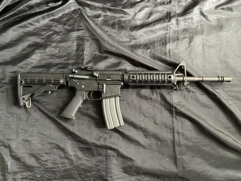 DEACTIVATED BRITISH M4A1 ASSAULT RIFLE (NEW EU DEACTIVATION)