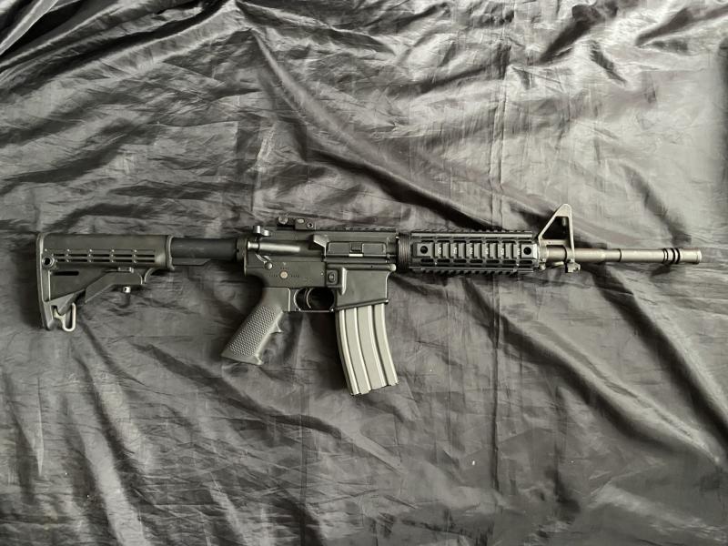 DEACTIVATED BRITISH M4A1 ASSAULT RIFLE (NEW EU DEACTIVATION)