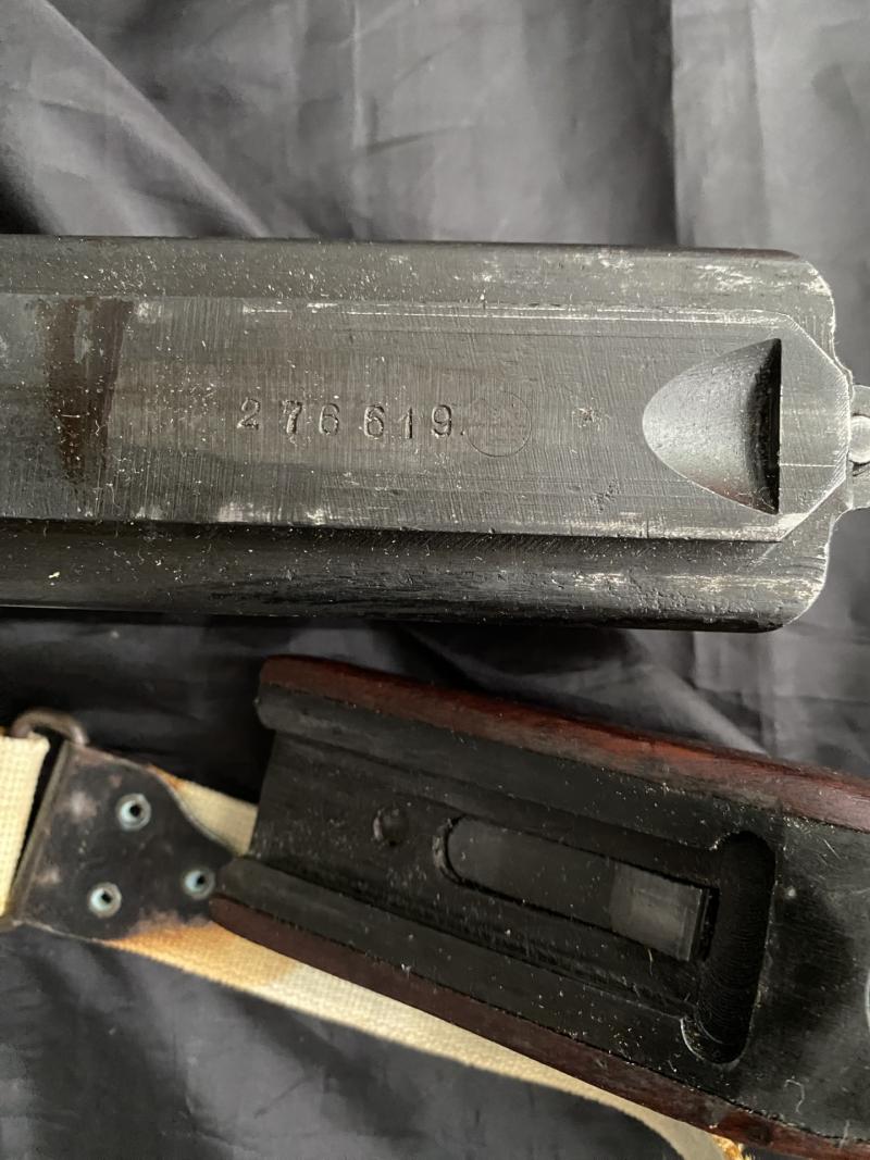DEACTIVATED THOMPSON M1928A1 SMG (MATCHING) (UK DEACTIVATION)