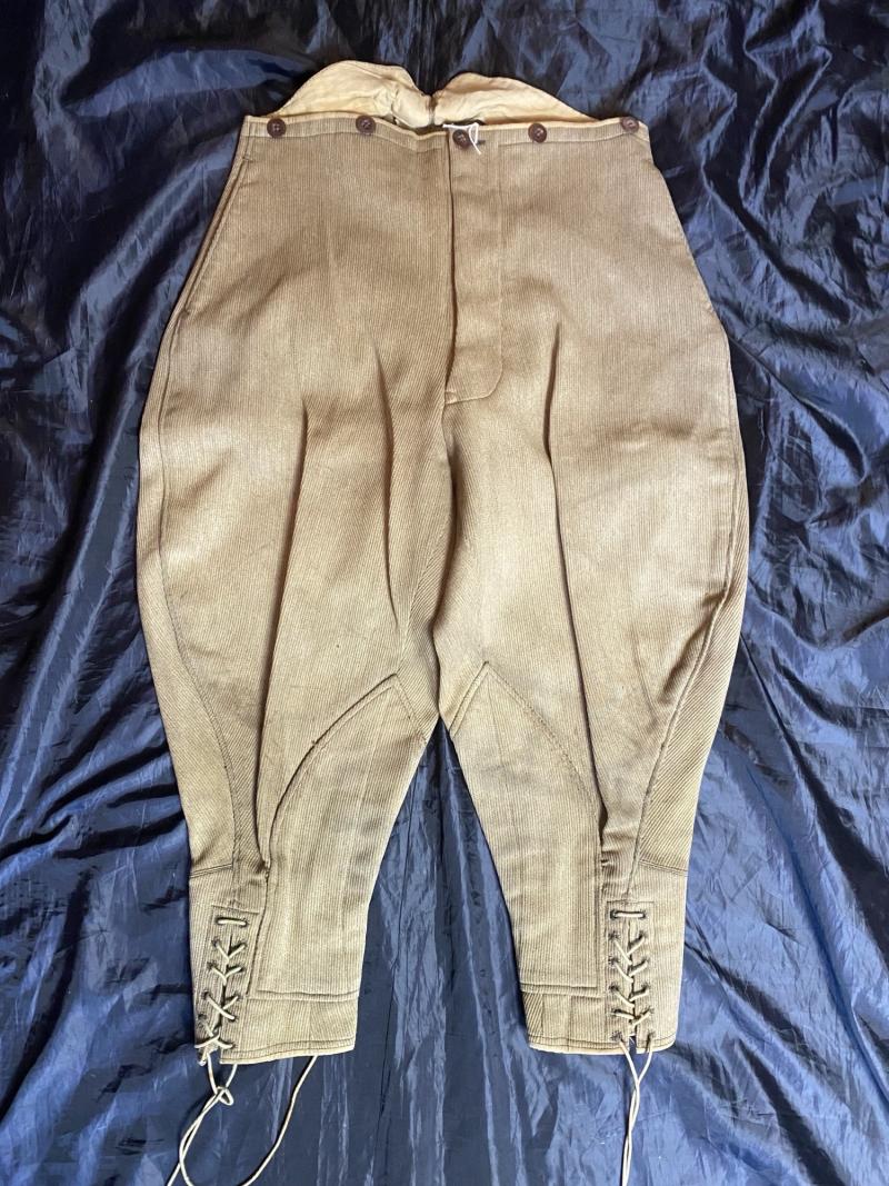 WW2 ENLISTED MAN'S RIDING BREECHES