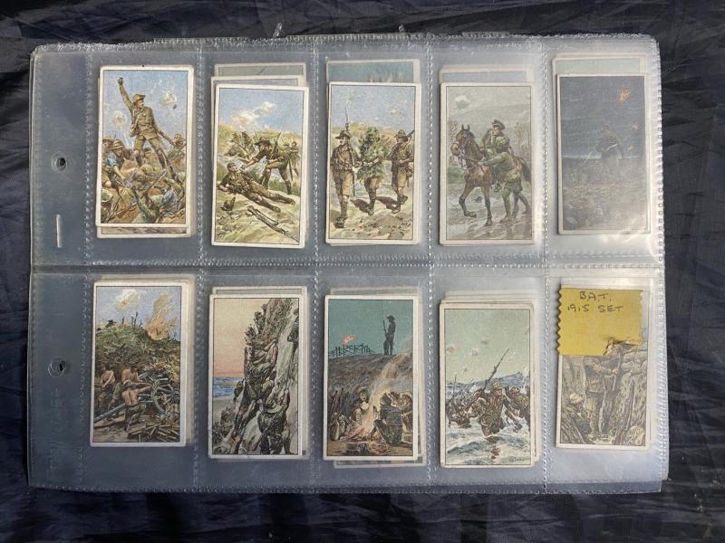 50 X WAR INCIDENTS CIGARETTE CARDS
