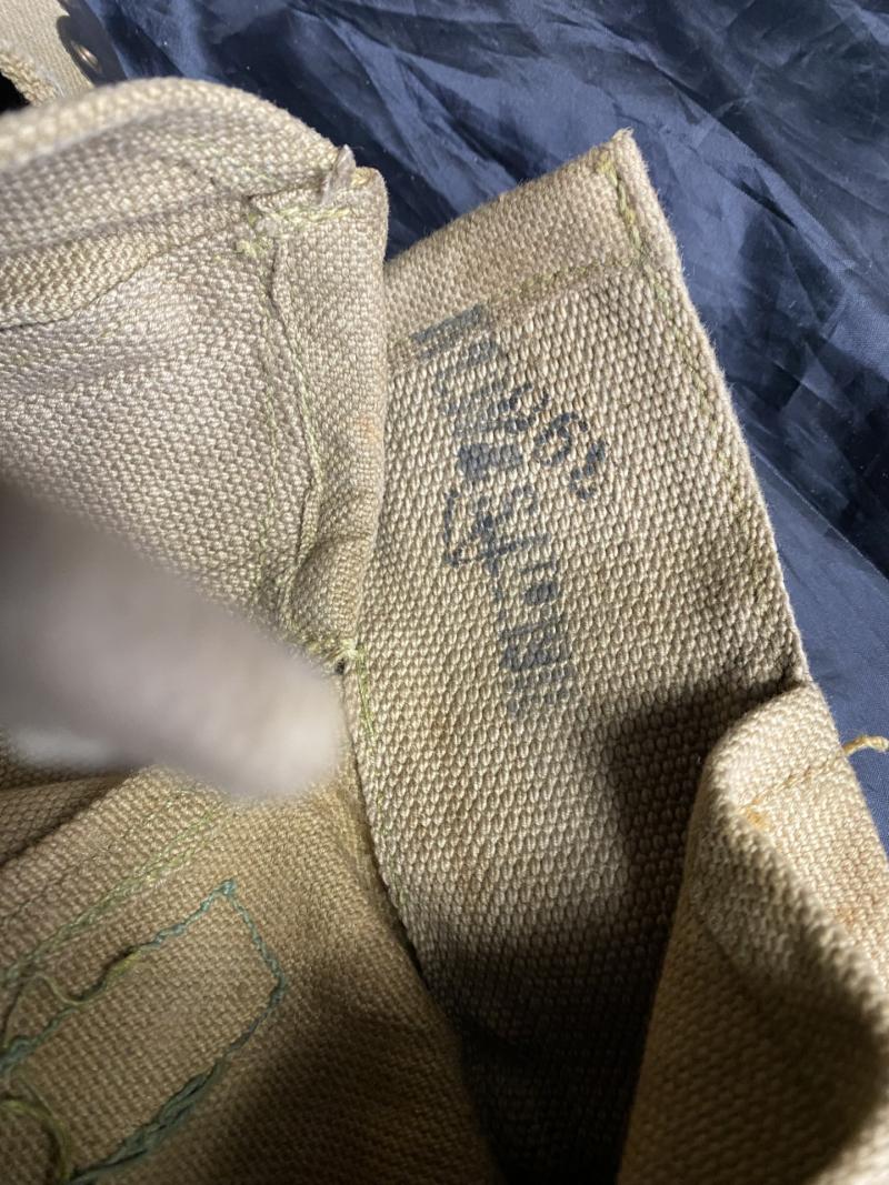 COMPLETE WW1 BRITISH 1908 PATTERN WEBBING SET