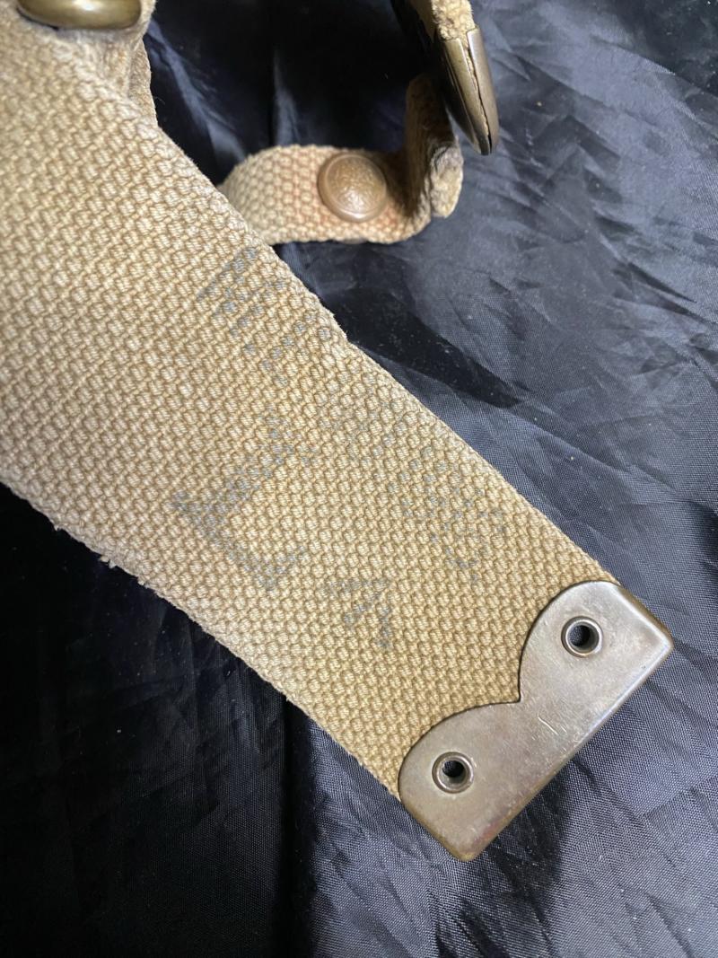 COMPLETE WW1 BRITISH 1908 PATTERN WEBBING SET