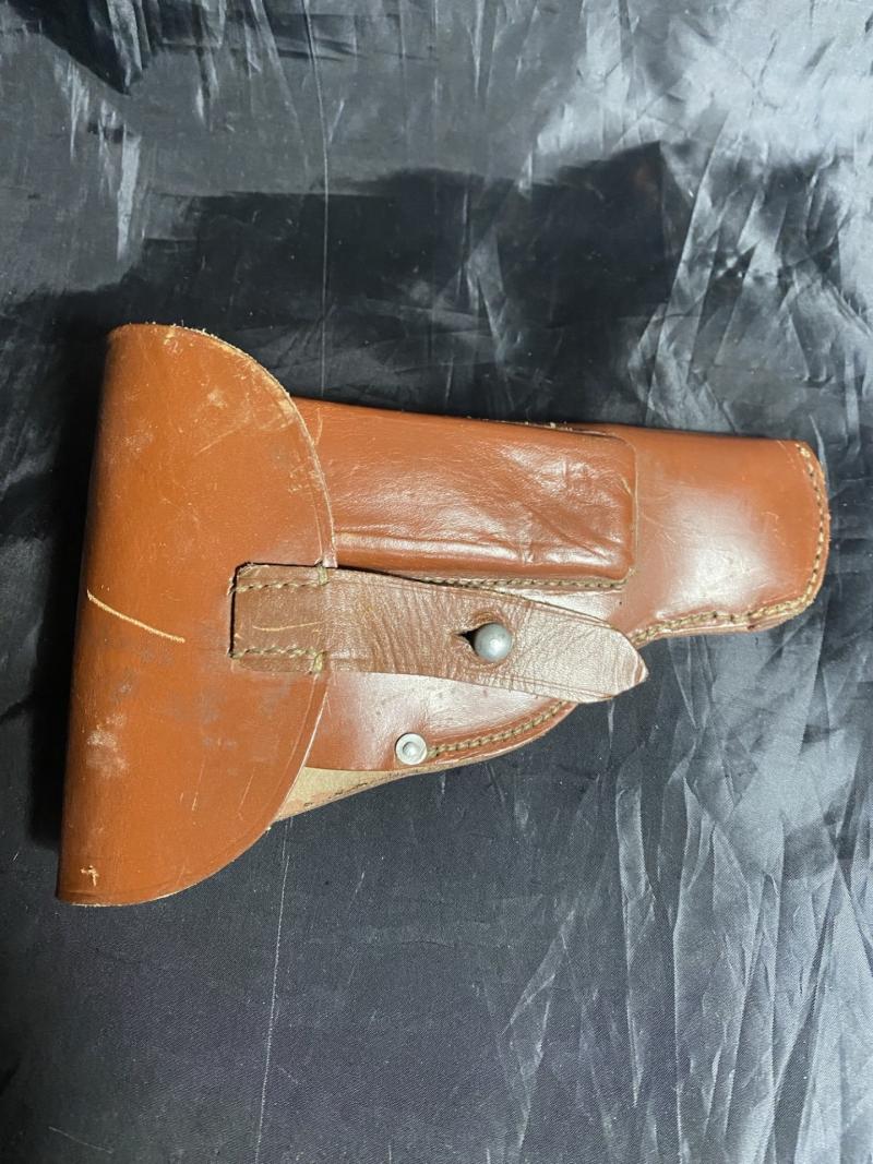 WW2 GERMAN POLICE WALTHER PPK TAN HOLSTER