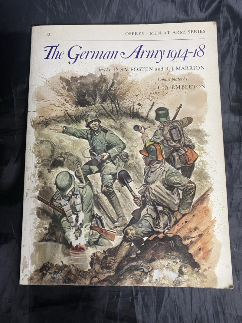 THE GERMAN ARMY 1914-18 BOOK