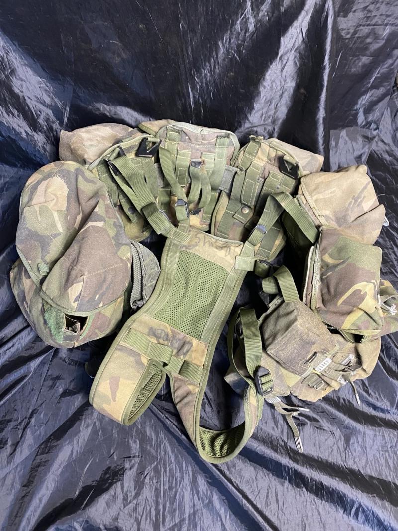BRITISH ARMY DPM 95 WEBBING SET