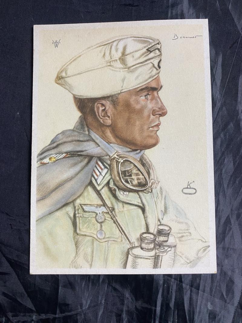 WW2 GERMAN GRENADIERKOMPANIE POSTCARD