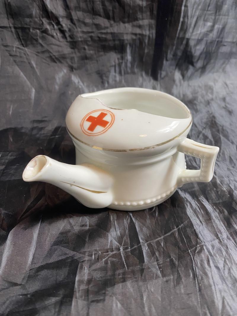 WW1 HOSPITAL RED CROSS FEEDING CUP