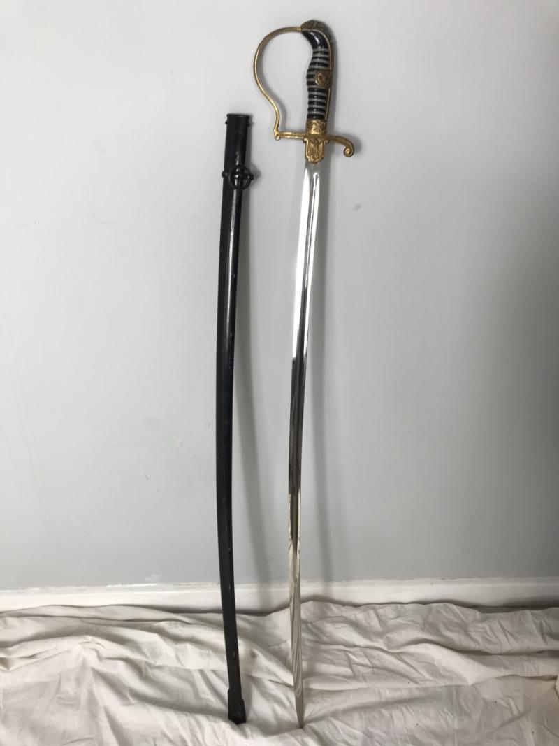 WW2 GERMAN EIKHORN SOLINGEN OFFICER'S SWORD