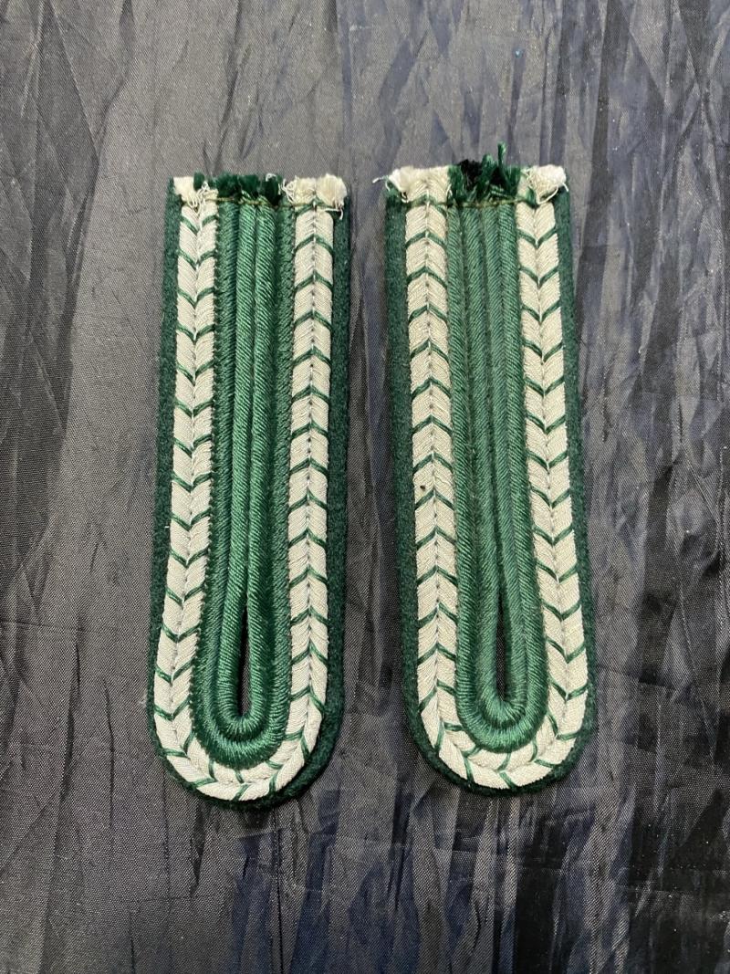 WW2 GERMAN POLICE SHOULDER BOARDS