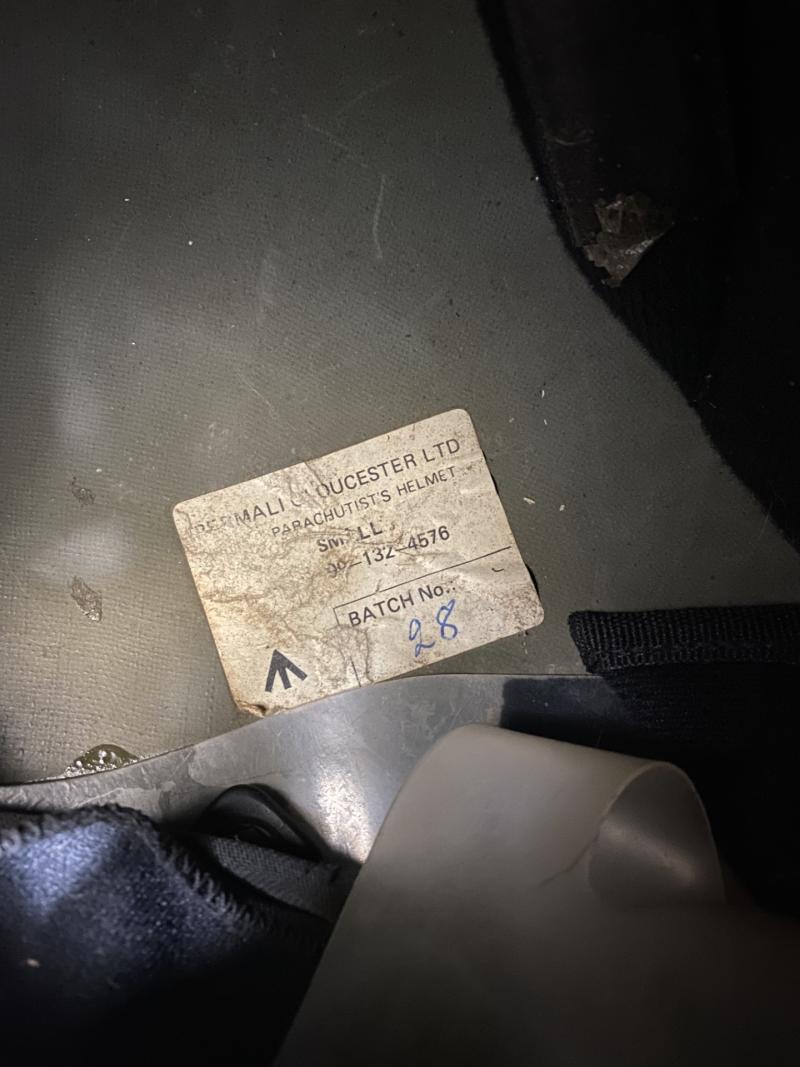 BRITISH ARMY M76 PARATROOPER HELMET