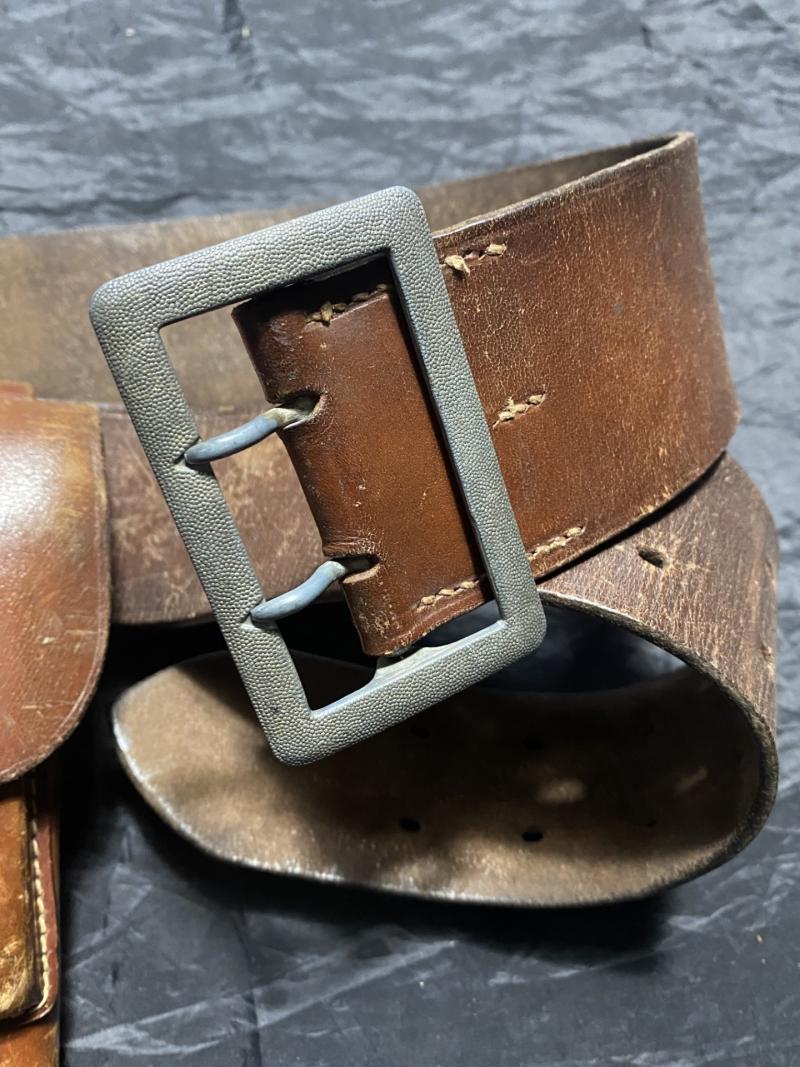 WW2 GERMAN LUFTWAFFE 37M HOLSTER AND BELT