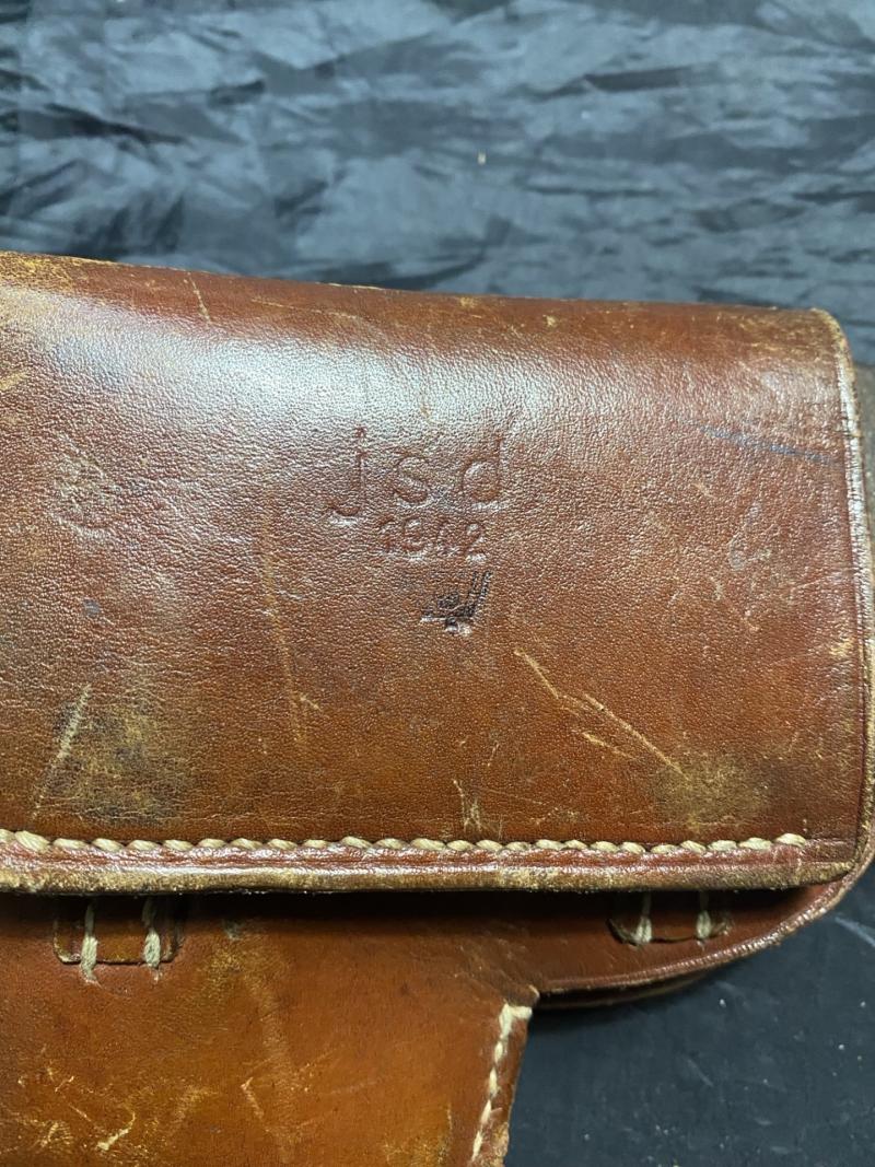 WW2 GERMAN LUFTWAFFE 37M HOLSTER AND BELT