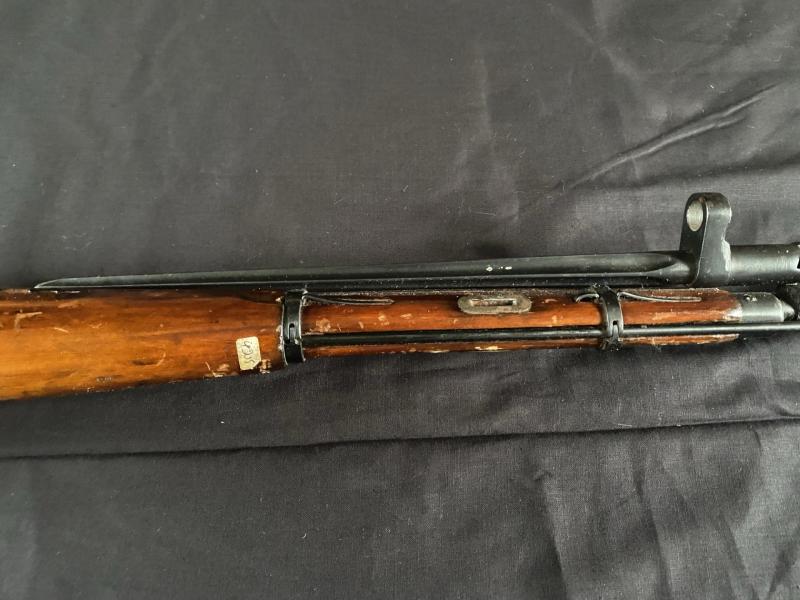 DEACTIVATED 1944 SOVIET MOSIN NAGANT M44 CARBINE (MATCHING) (UK DEACTIVATION)