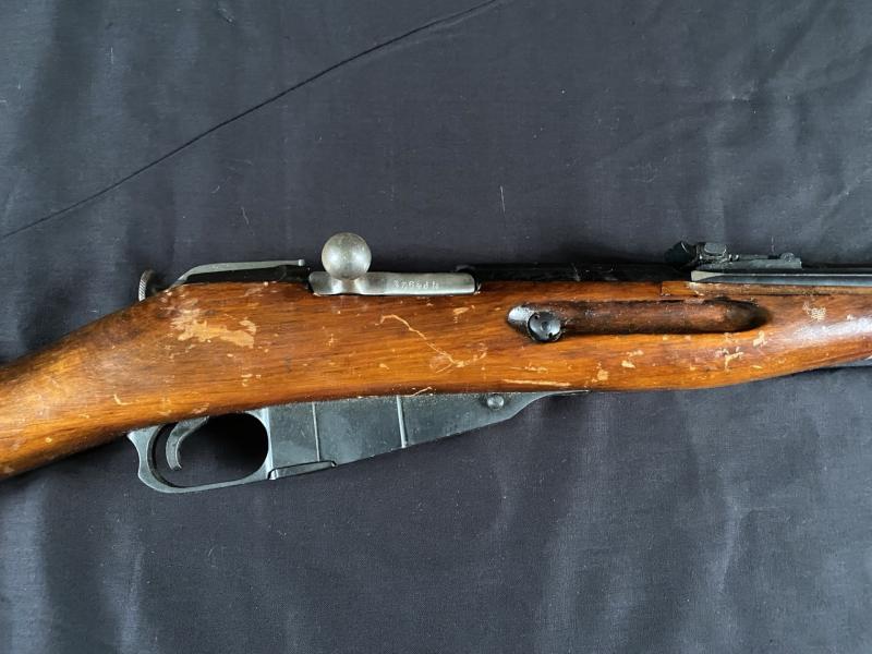 DEACTIVATED 1944 SOVIET MOSIN NAGANT M44 CARBINE (MATCHING) (UK DEACTIVATION)
