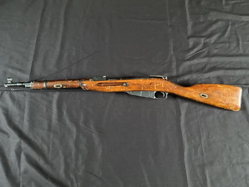 DEACTIVATED 1944 SOVIET MOSIN NAGANT M44 CARBINE (MATCHING) (UK DEACTIVATION)