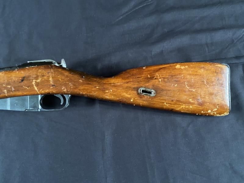 DEACTIVATED 1944 SOVIET MOSIN NAGANT M44 CARBINE (MATCHING) (UK DEACTIVATION)