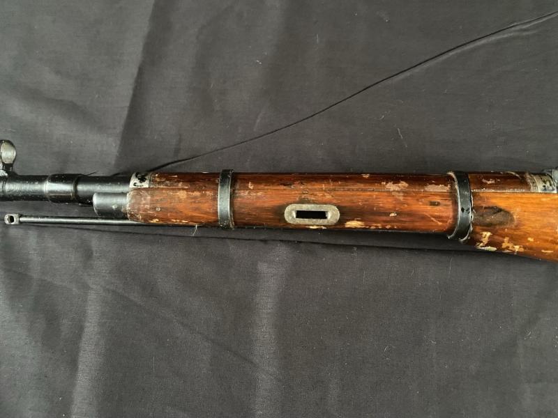 DEACTIVATED 1944 SOVIET MOSIN NAGANT M44 CARBINE (MATCHING) (UK DEACTIVATION)