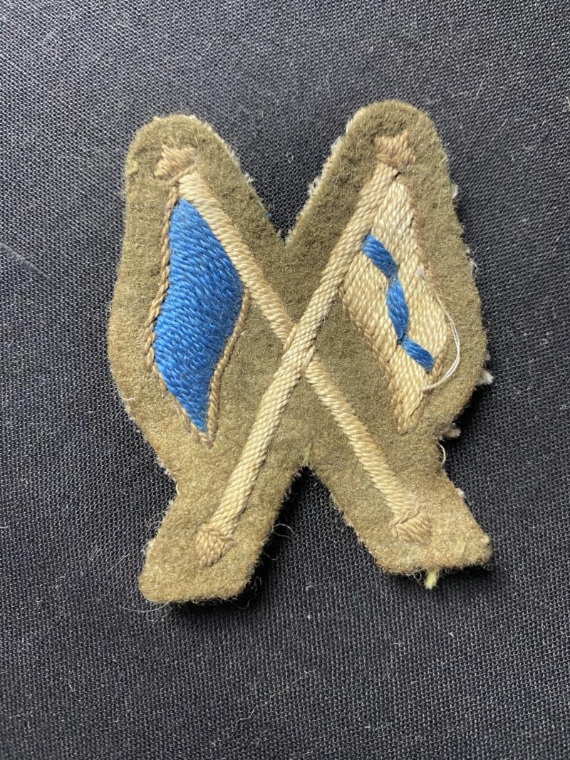 WW2 BRITISH SIGNALLERS TRADE PATCH
