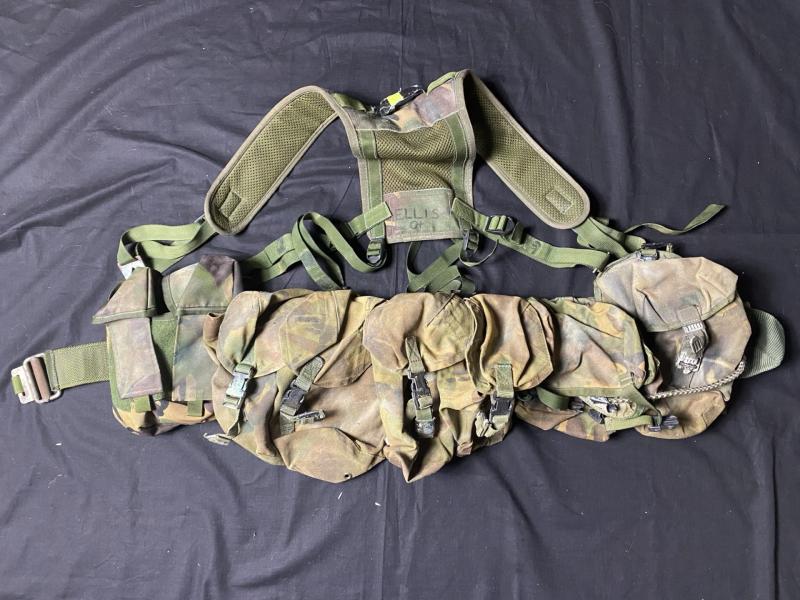 BRITISH DPM 95 WEBBING BELT SET
