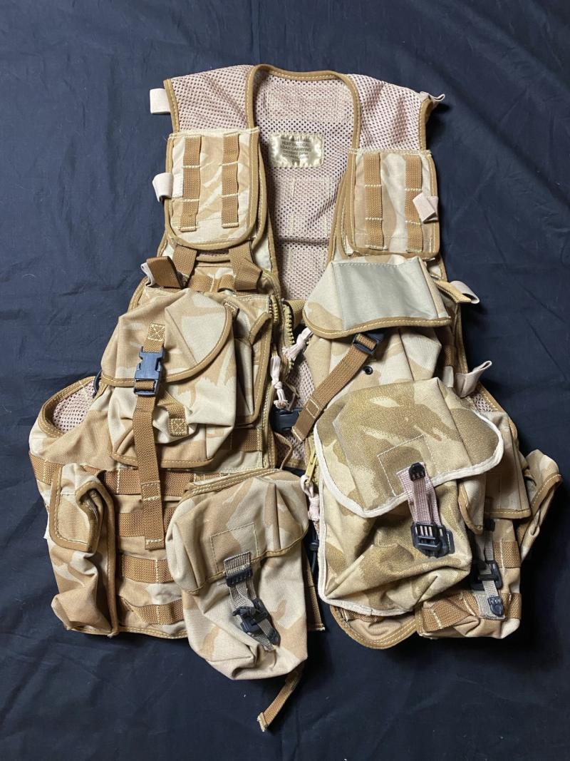 BRITISH DESERT CAMO DPM TACTICAL VEST
