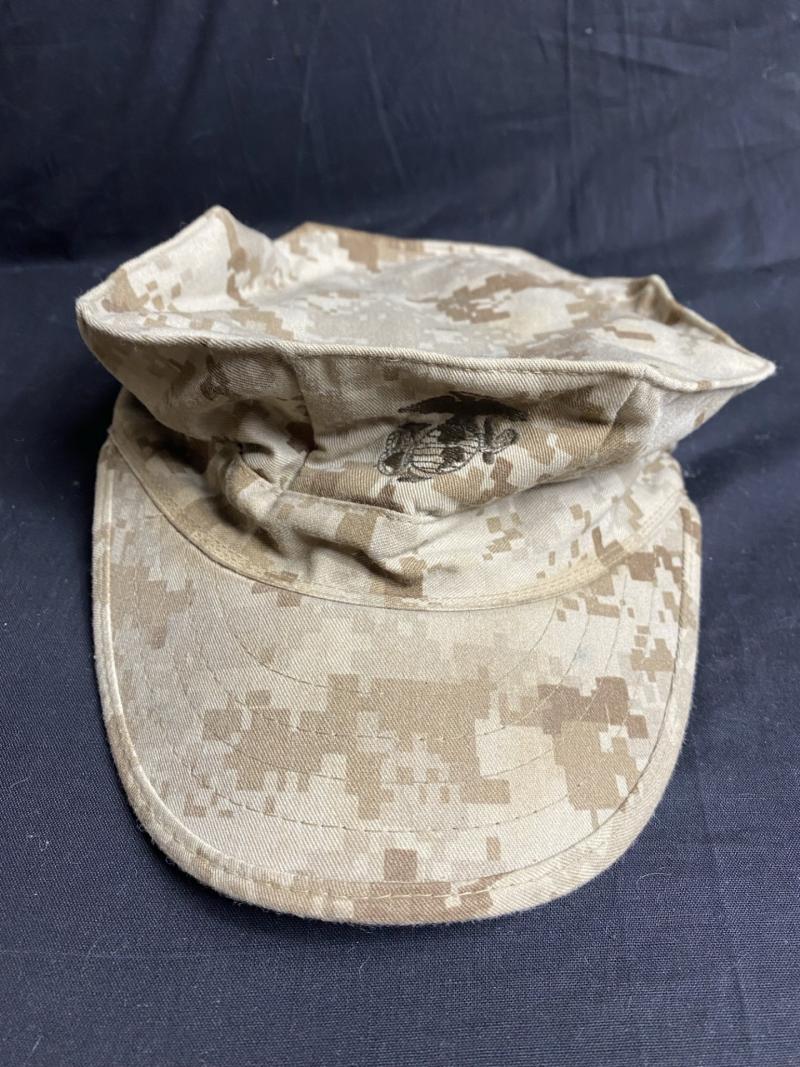 U.S.M.C. DESERT MARPAT GARRISON CAP