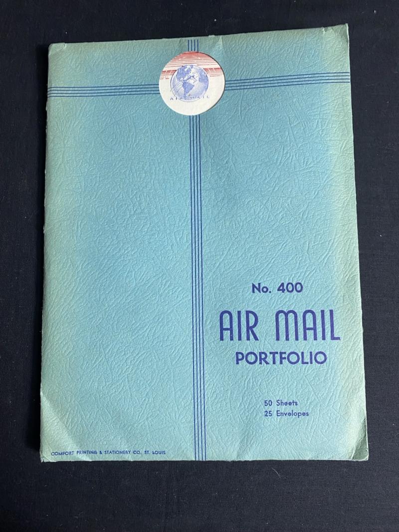 WW2 U.S NO.400 AIR MAIL PORTFOLIO