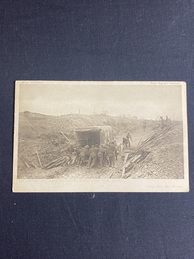 DAILY MAIL BATTLE PICTURES POSTCARD