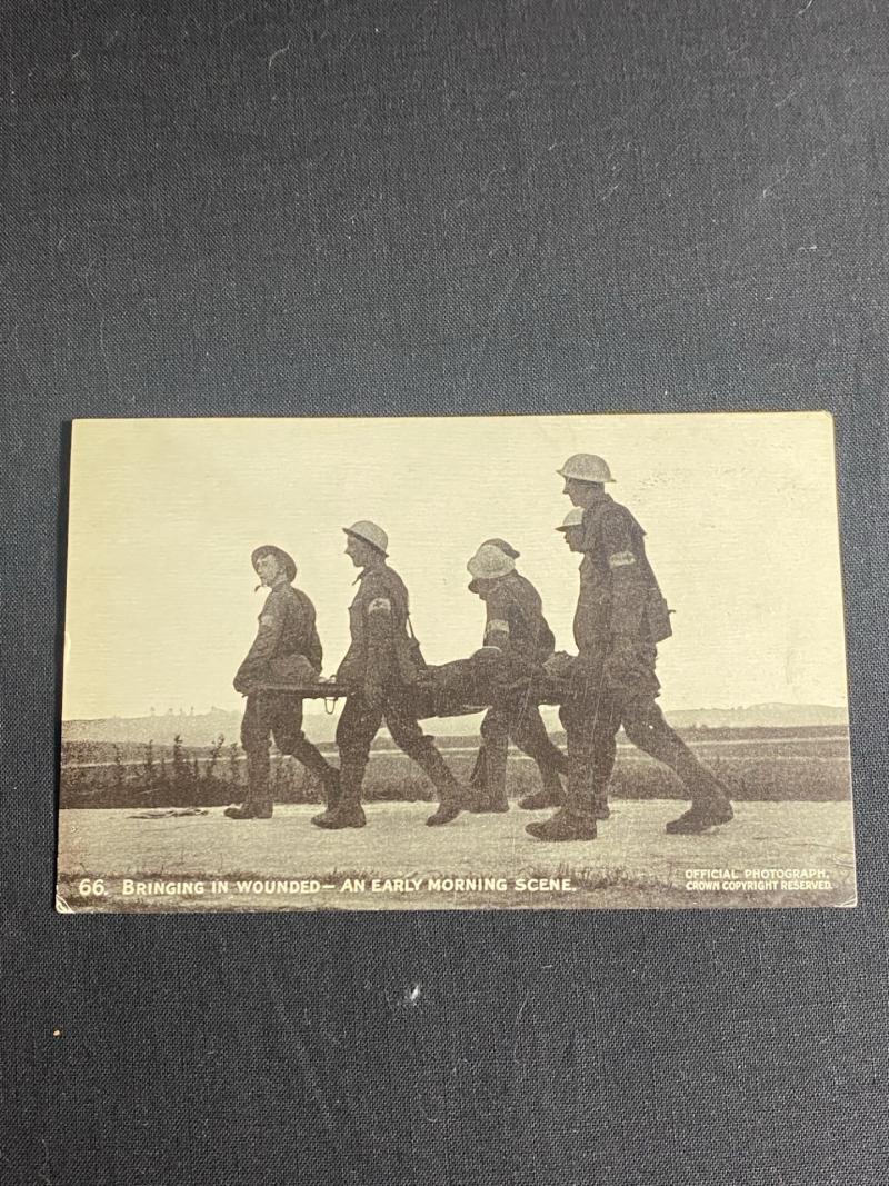 DAILY MAIL BATTLE PICTURES POSTCARD