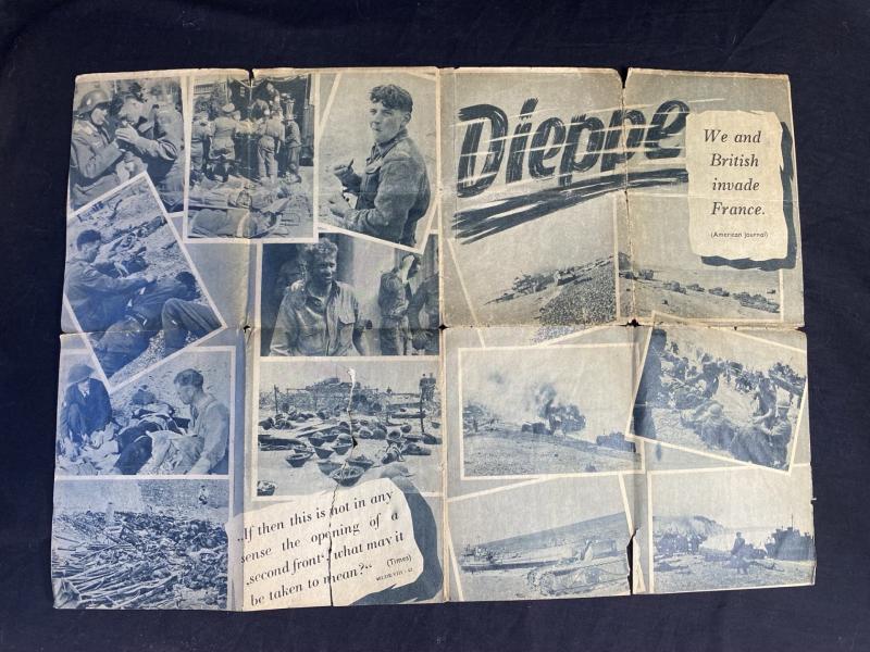 WW2 (AMERICAN JOURNAL) DIEPPE WE AND BRITISH INVADE FRANCE