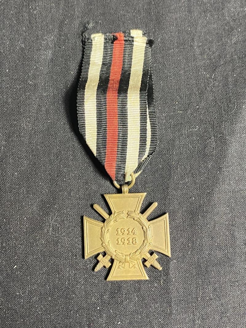 WW1 GERMAN HONOUR CROSS 1914-1918