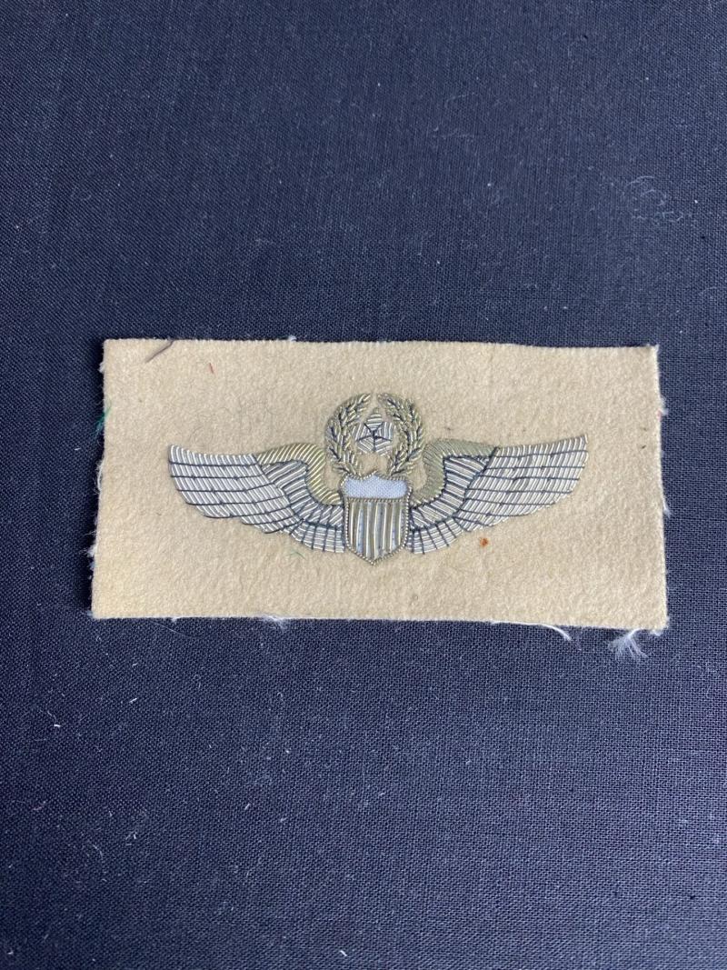 U.S. AIRFORCE COMMAND PILOT WINGS PATCH