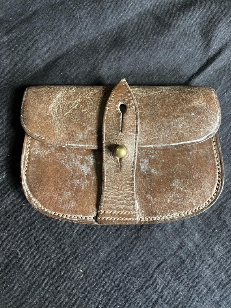 WW1 BRITISH OFFICER'S SAM BROWNE AMMO POUCH