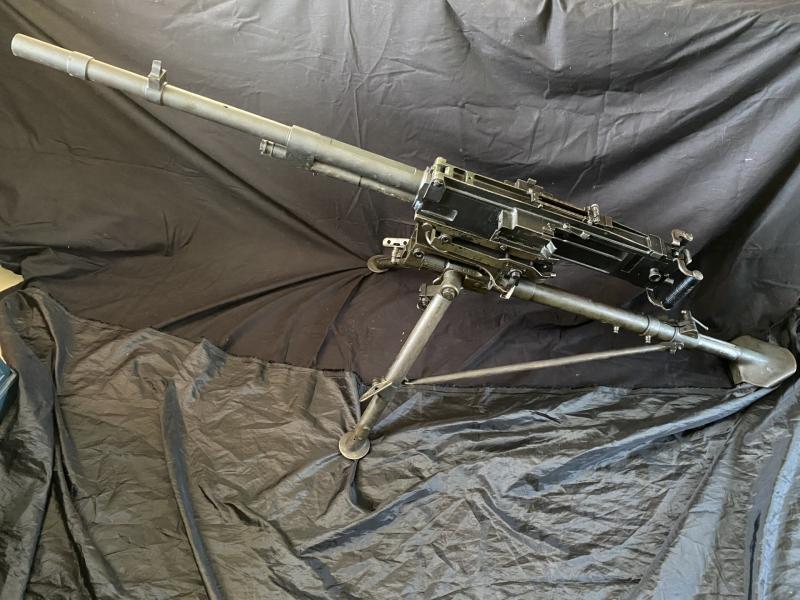 DEACTIVATED WW2 BREDA M37 HMG (1942 DATED)