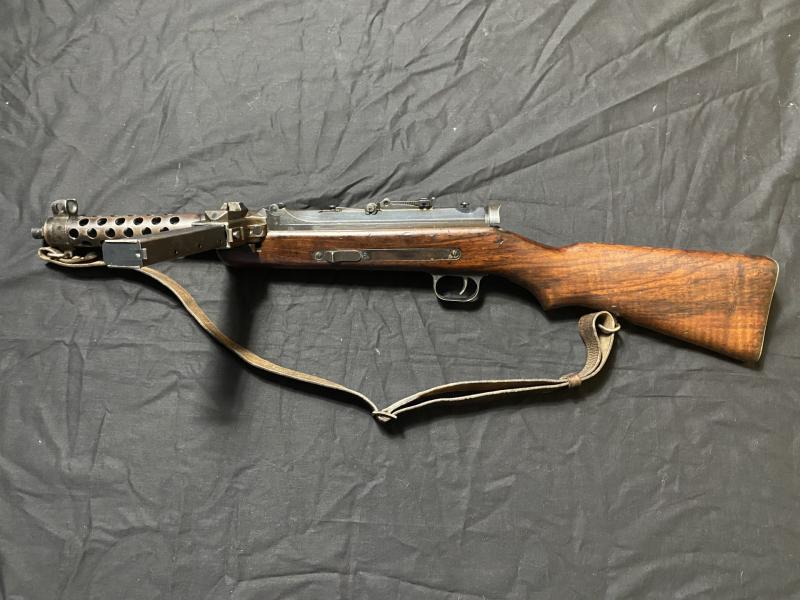 (WAS £1850) WW2 GERMAN 1942 MP34 SUB-MACHINE GUN (PRE EU/UK DEACTIVATION)