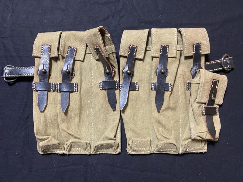 REPRODUCTION WW2 GERMAN MP38/MP40 MAGAZINE POUCHES