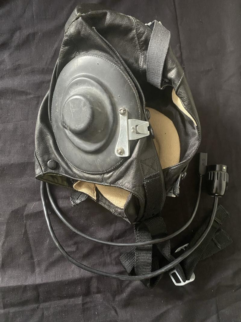 RUSSIAN PILOT LEATHER SUMMER HELMET