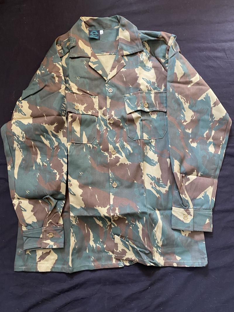 SOUTH AFRICAN BUSH WAR TRANSKI CAMO SHIRT
