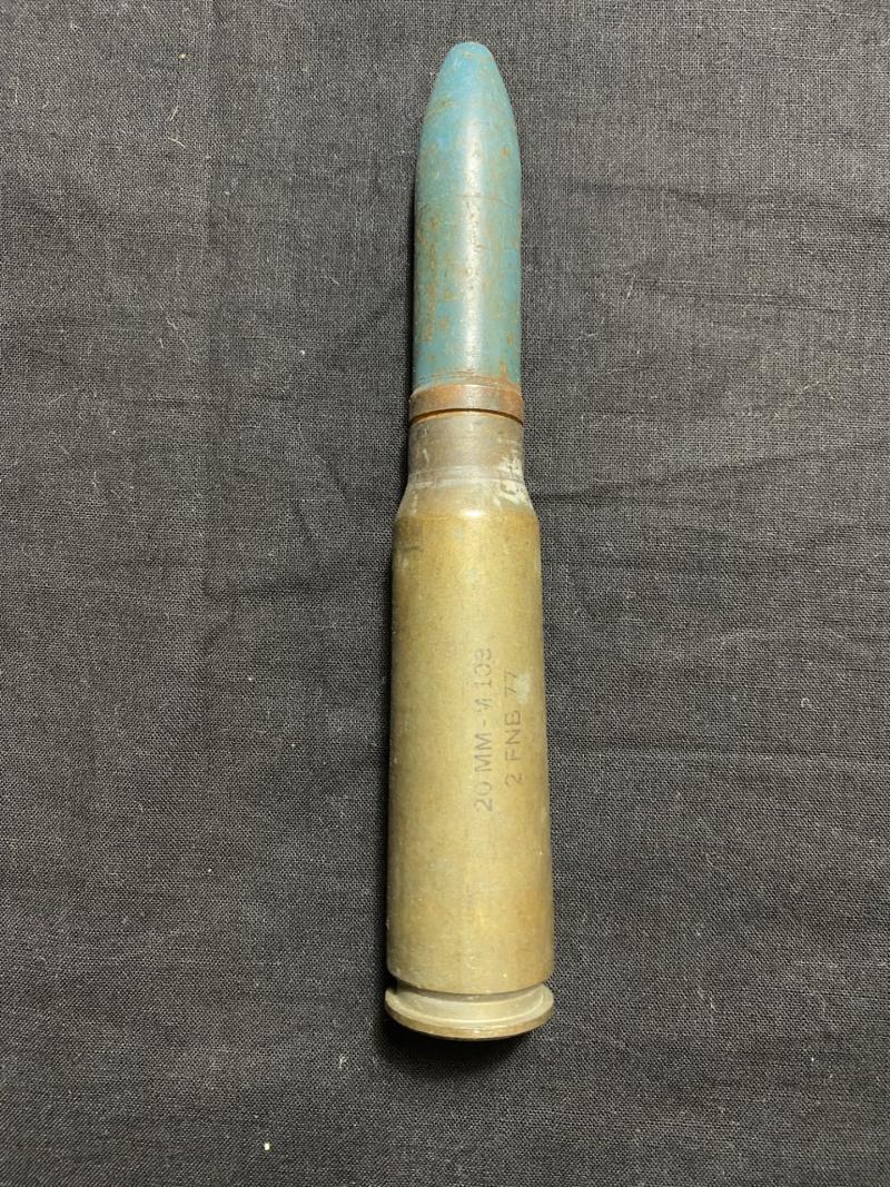 20MM PRACTICE ROUND