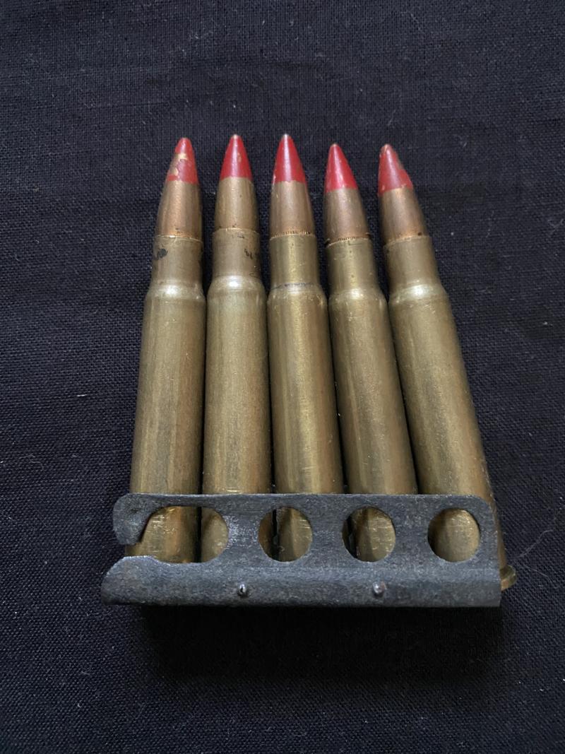 5 X .303 INERT ROUNDS ON CLIP
