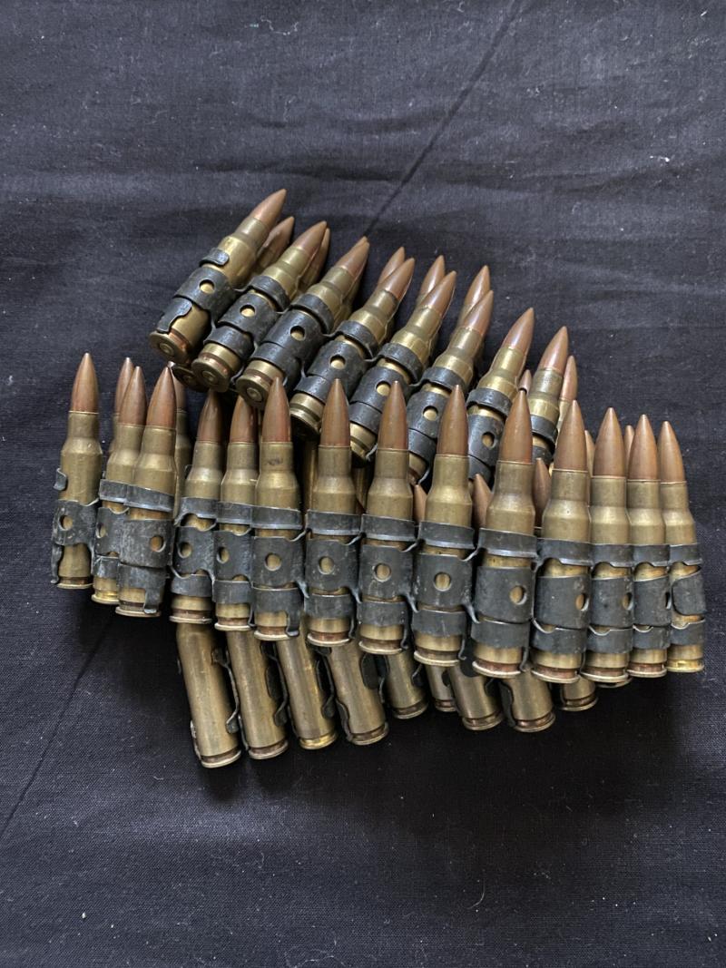 50 X 7.62MM INERT ROUNDS WITH LINK