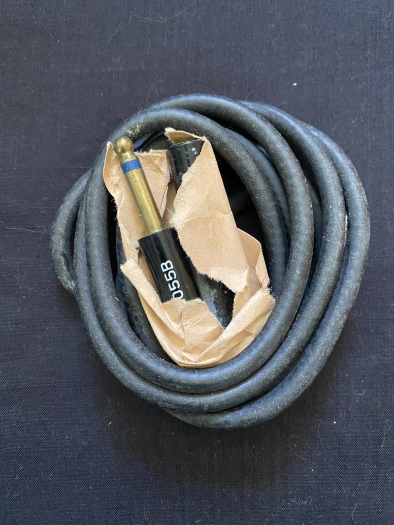 WW2 USAAF HEADSET/FLIGHT HELMET EXTENSION CORD