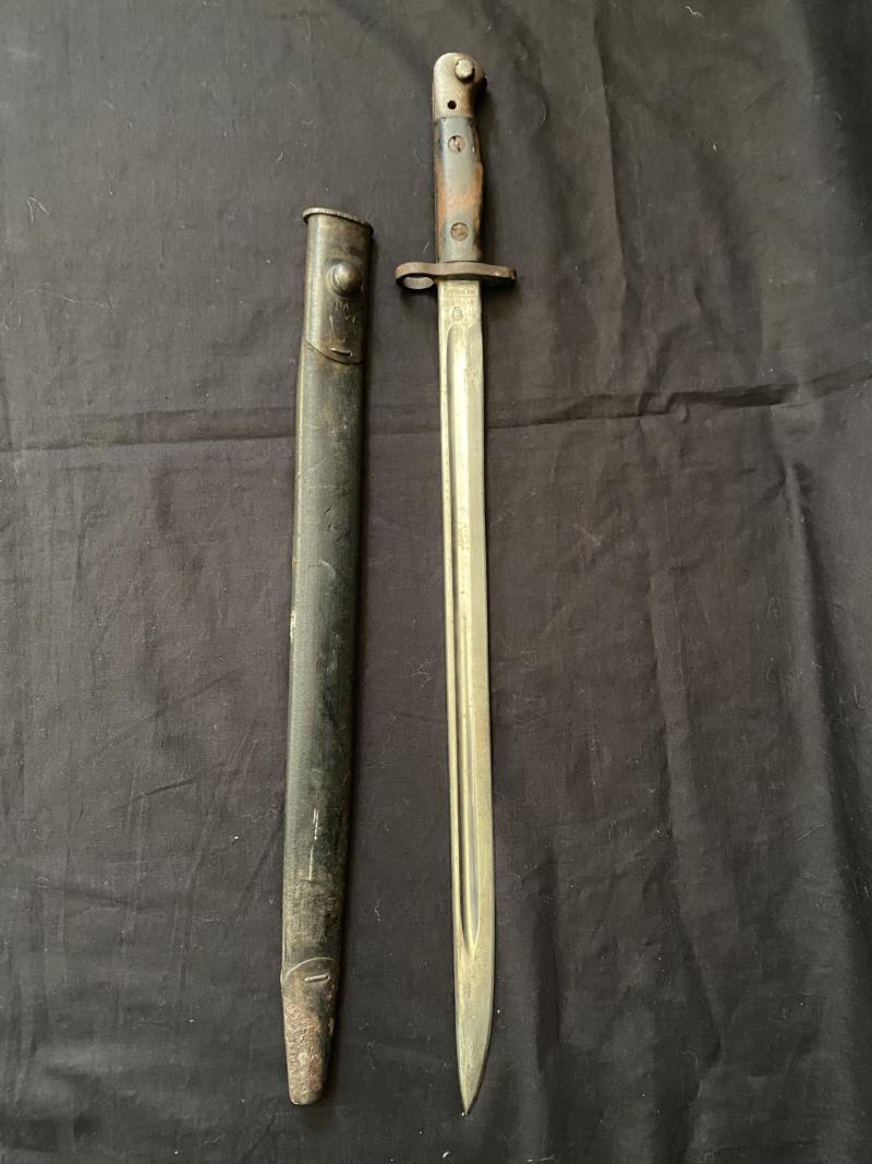 WW1 1907 PATTERN 1917 DATED SMLE BAYONET