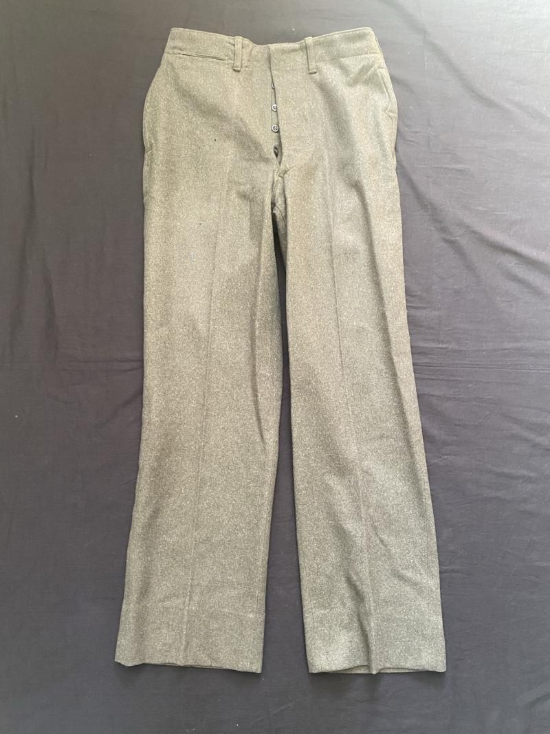 WW2 USMC WOOL DRESS TROUSERS (MALONEY)