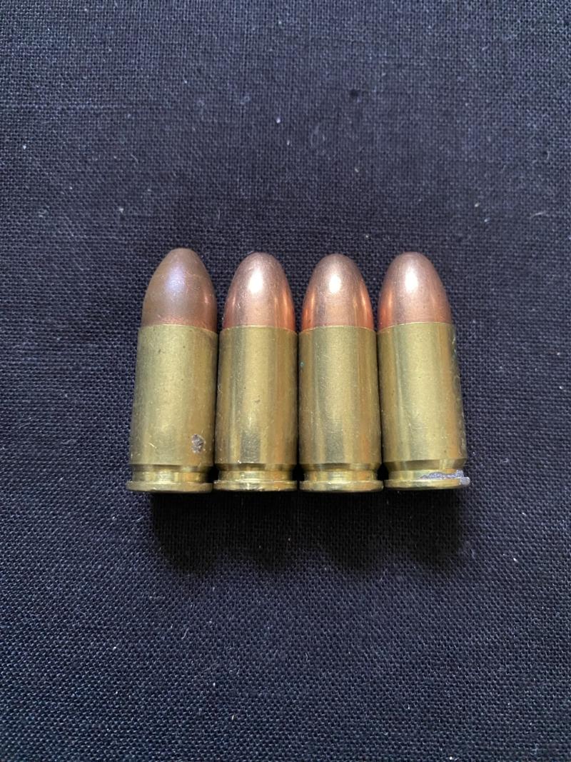 4 X 9MM INERT ROUNDS