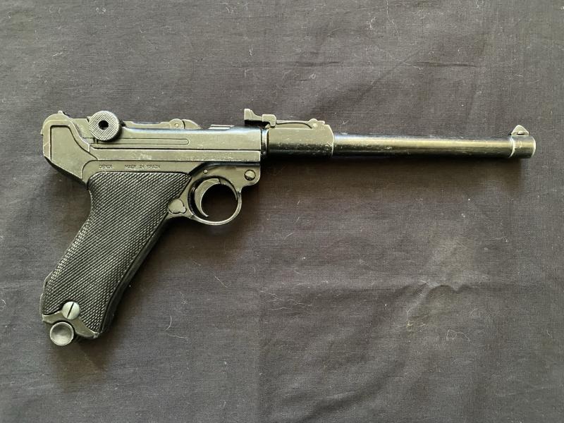 DENIX REPLICA GERMAN ARTILLERY LUGER PISTOL