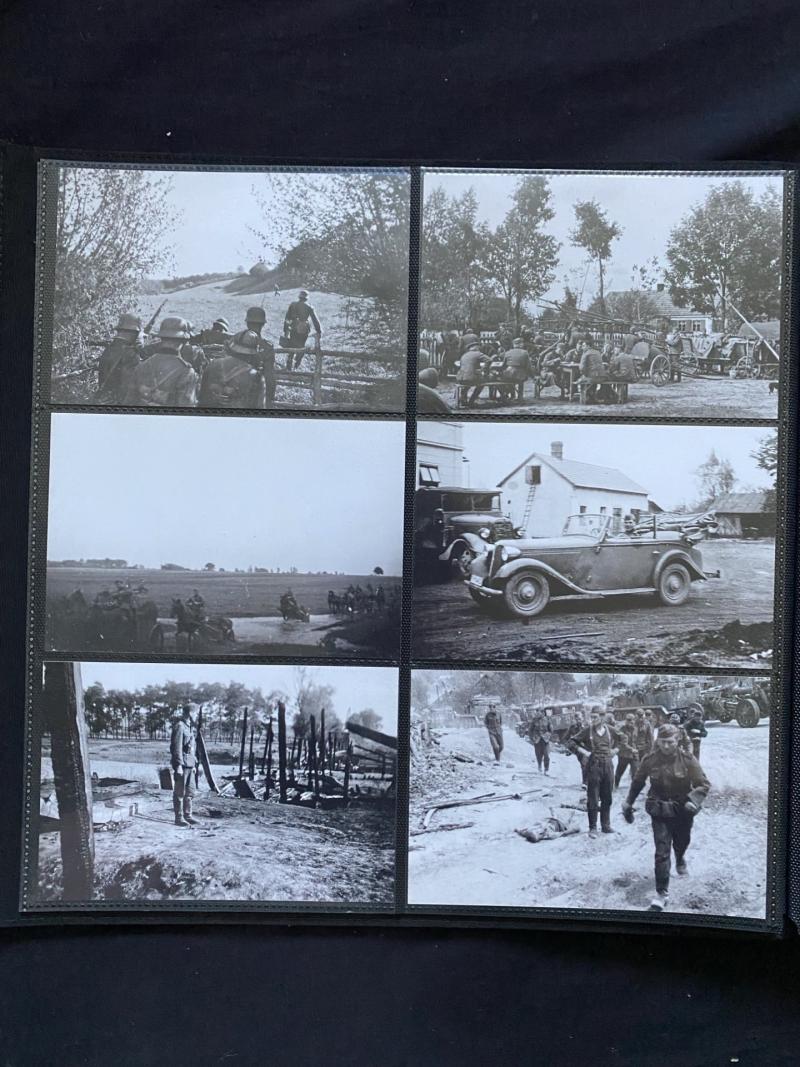 6 X MODERN COPIES OF WW2 GERMAN PICTURES