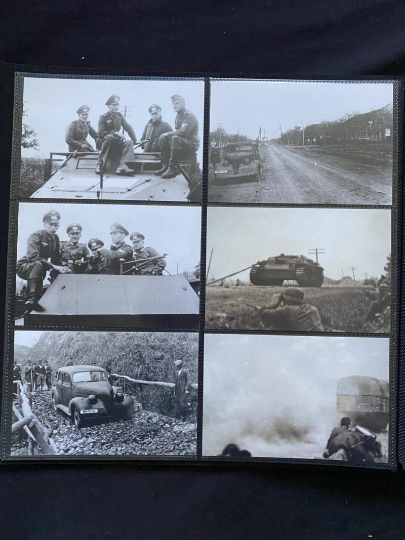 6 X MODERN COPIES OF WW2 GERMAN PICTURES