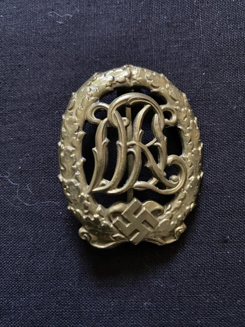WW2 GERMAN DRL SPORTS BADGE
