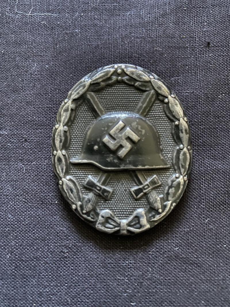WW2 GERMAN WOUND BADGE IN BLACK